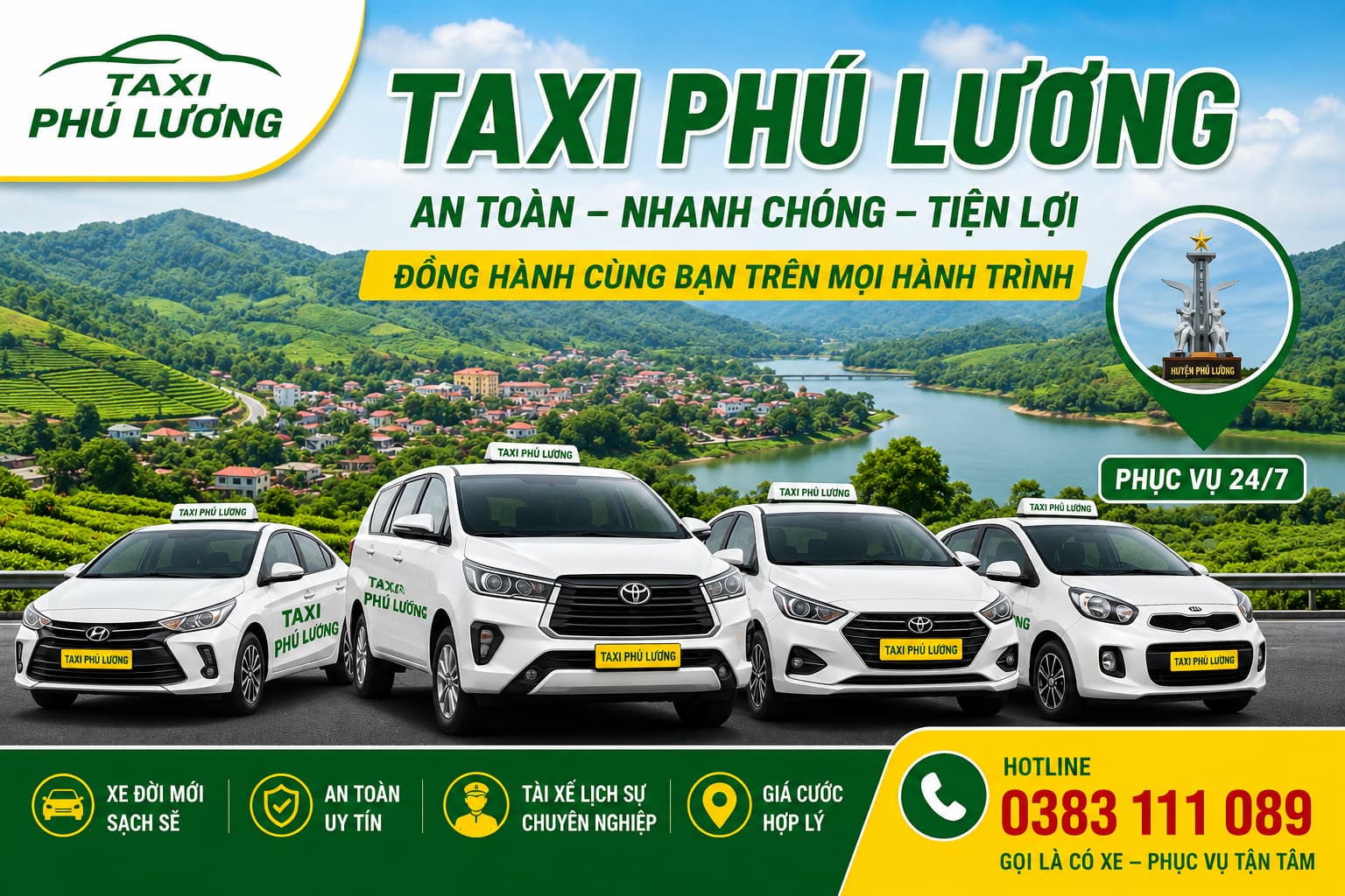 taxi phú lương